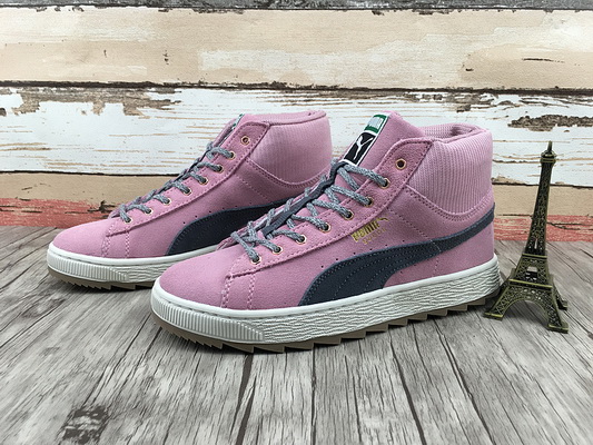 Puma Suede High-Top Women Skate Sneaker--006